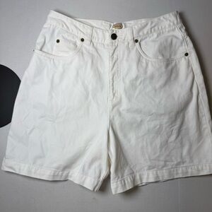 Talbots White Bermuda Shorts
